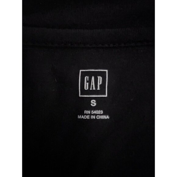 Y2K Gap Black Dolman Short Sleeve Dress Women’s S CASUAL DARK ACADEMIA GRUNGE - Picture 4 of 7